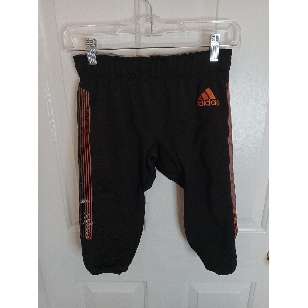Miami Hurricanes adidas Football Pants Youth Large Black/Orange